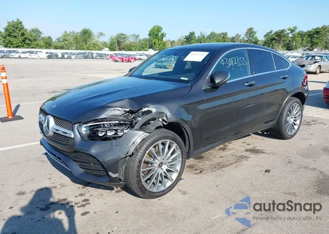 2021 Mercedes-Benz Glc 300 4Matic Coupe из США, поврежденный, VIN W1N0J8EB4MF888060